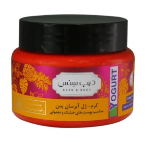 کرم ژل آبرسان بدن دیپ سنس مناسب پوست خشک و معمولی